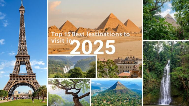 Top 15 Best Travel Destinations to Visit in 2025