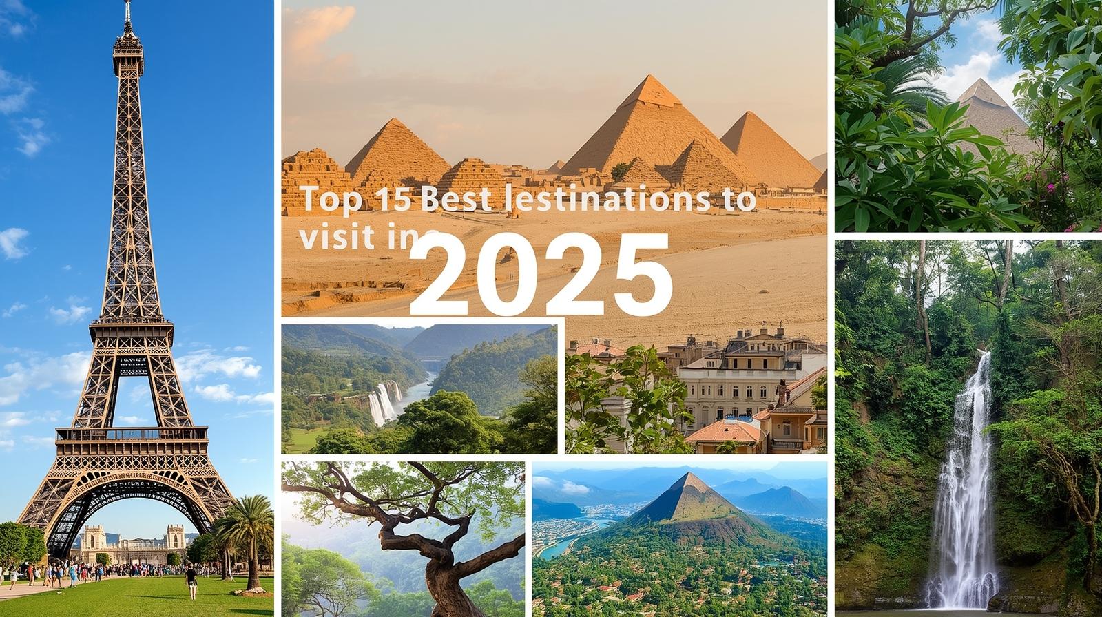 Top 15 Best Travel Destinations to Visit in 2025